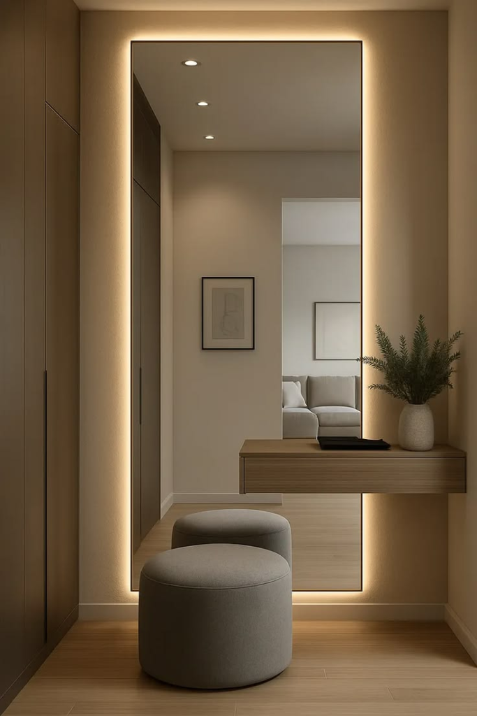 Espejos Decorativos Modernos Para una Sala Chic y Luminosa image