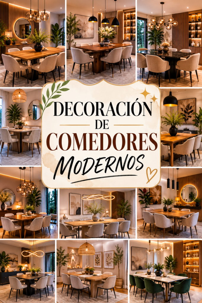 Decoración de un Comedor: Ideas para un Ambiente Acogedor image