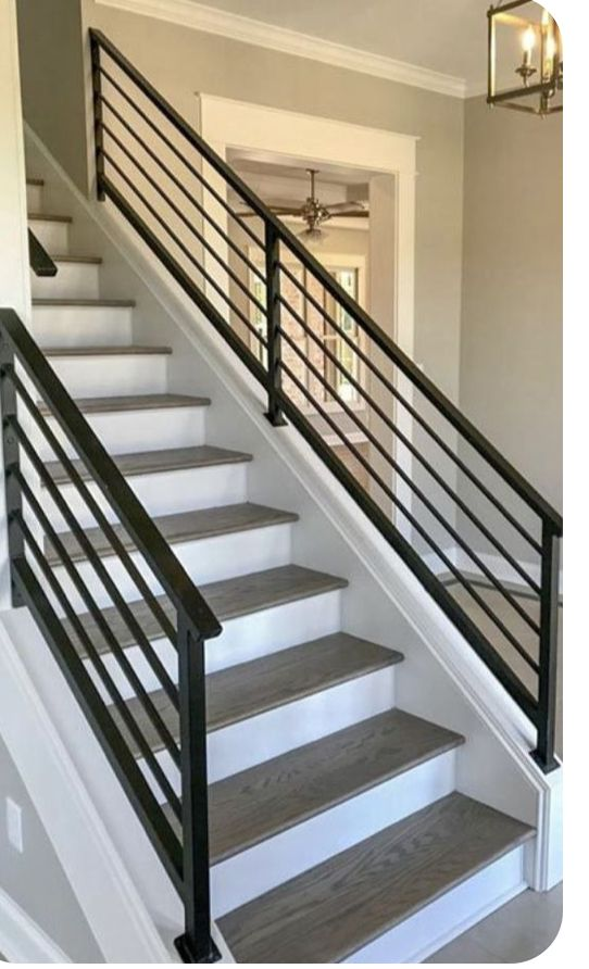 12 Ideas de Barandas para Escaleras Interiores Modernas image